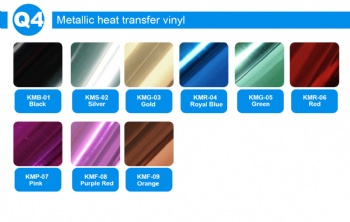  Metallic Htv Heat Printing Film	